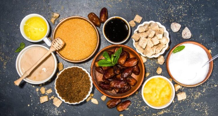 Various,Healthy,Diet,Replacement,For,Sugar,,Natural,Organic,Sweetener,Concept,
